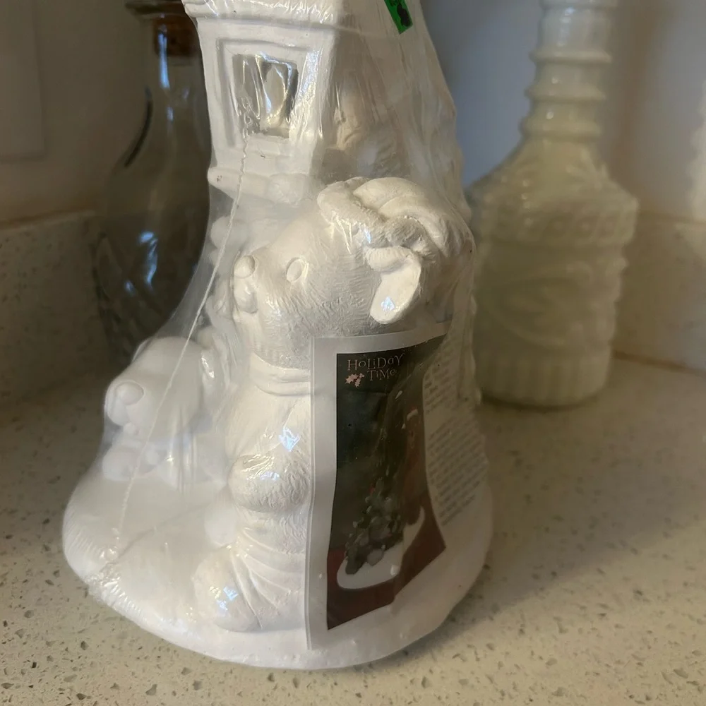 Unpainted Ceramic Bisque Christmas Tree Decoration